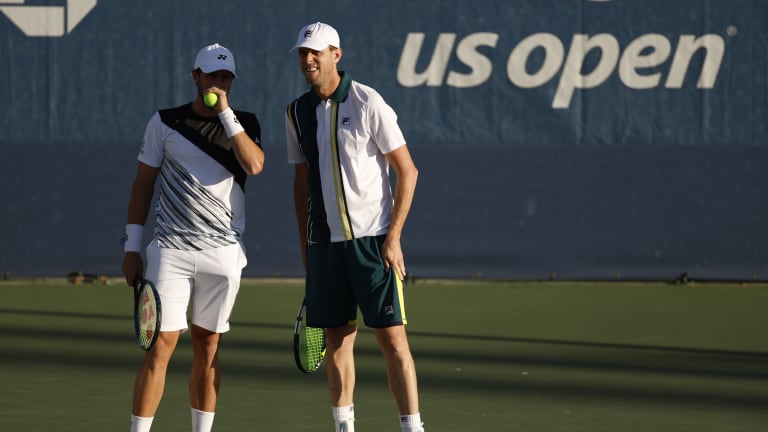 As players and fathers, Californians Sam Querrey and Steve Johnson have developed strong relationships on and off the court.