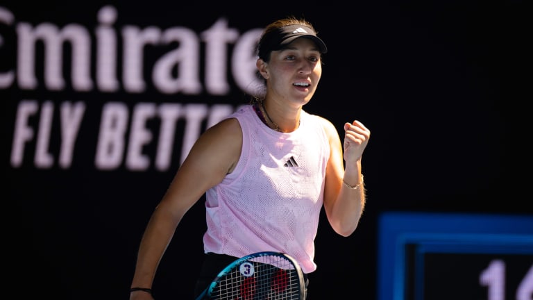“I've kind of been able to take my personality, which even though I’m a perfectionist, I’m still pretty laid back—kind of use that during the matches.”—Jessica Pegula