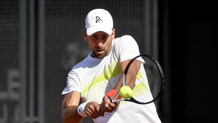 Djokovic began the 2023 season on a 15-match win streak.