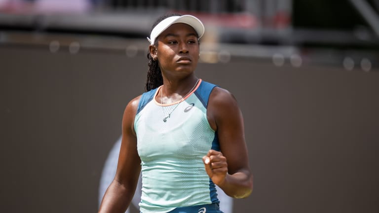Parks has served as body double for Williams in Gatorade commercials in the past, and with her win over Sakkari, she joined Serena as the only WTA player outside the Top 100 to beat a Top 10 opponent this season.