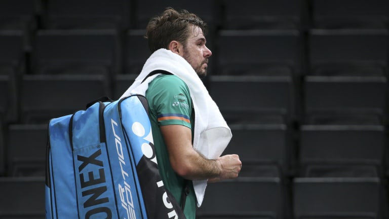 "I’m trying to get in shape": Wawrinka starts road back from COVID-19