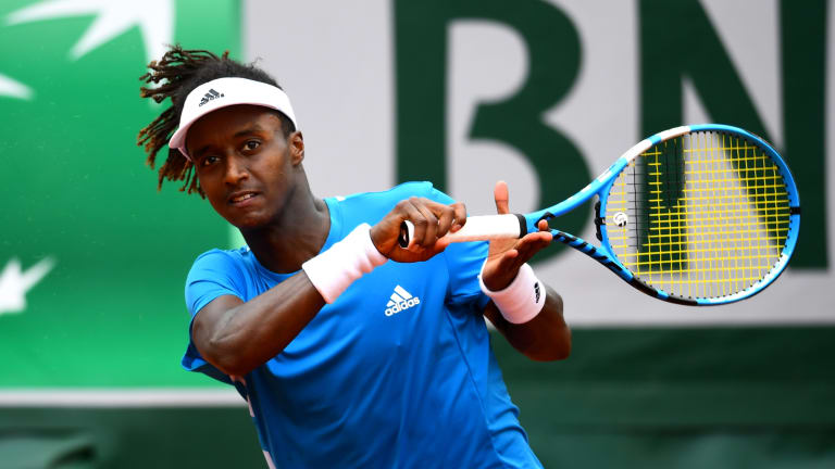 "Staying in the moment" is helping Sweden's Mikael Ymer make inroads