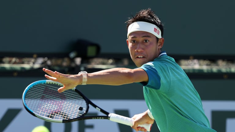 Nishikori heads to Miami for his first tournament of the year.
