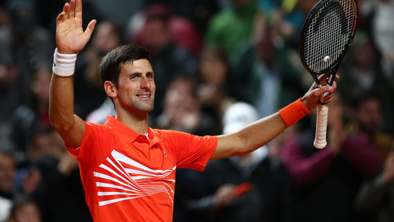 Novak survives to set up dream final in Rome: Nadal vs. Djokovic LIV
