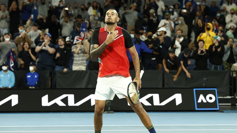 Medvedev will face two opponents in Thursday's night session: Nick Kyrgios, and the partisan crowd in Melbourne.