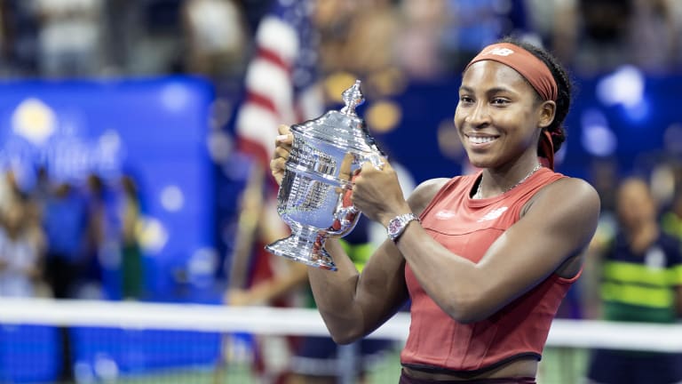 “I wouldn’t say 'missed opportunities,’ because tennis is learning,” Gauff said, looking back at some of her shortcomings, after winning her first Grand Slam title. “Maybe those mistakes are the mistakes I needed to make to help me improve in the future.”
