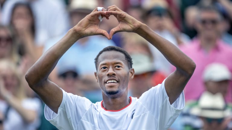 His victory over Tsitsipas saw Eubanks stretch his winning streak on grass to 9 matches.