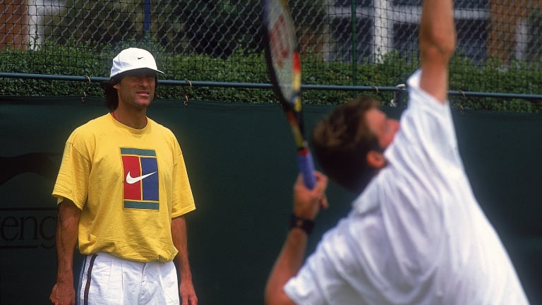 Teacher worked with Andre Agassi, Greg Rusedski (pictured) and other top pros before focusing more on the development of younger players.