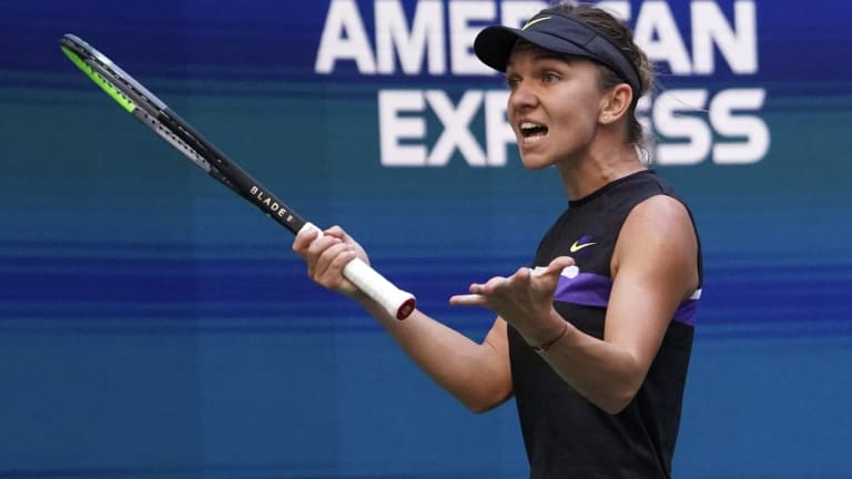Top 5 racquet
smashes of 2019,
No. 3: Simona Halep