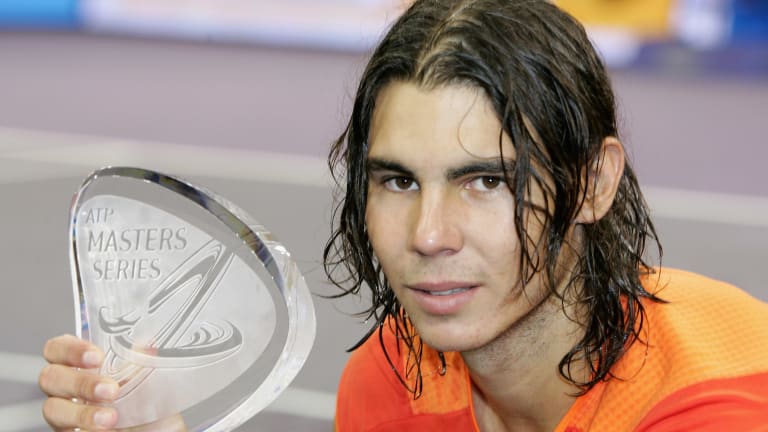 Nadal won four Masters 1000 crowns in 2005.