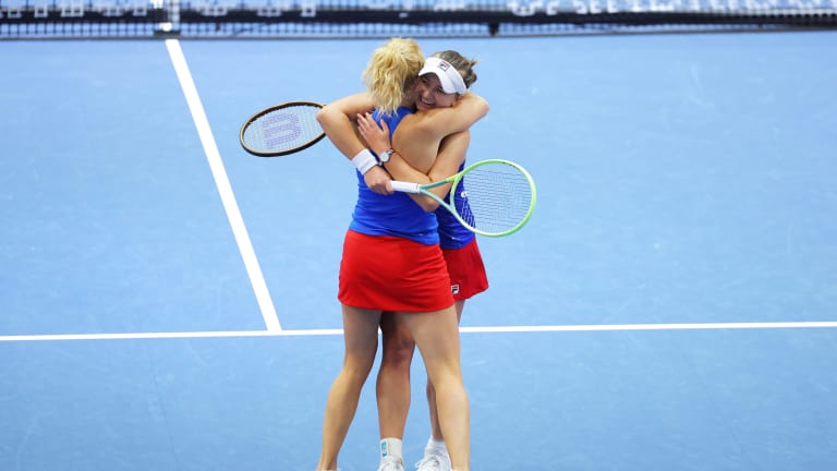 The Czech doubles team of Siniakova and Barbora Krejcikova is the ultimate ace in the hole.