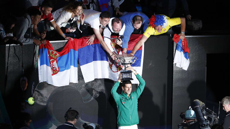 From "turbulent" to triumphant in Melbourne: Djokovic rises once again