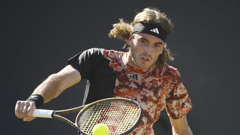 A title run this week would enable Tsitsipas to secure the No. 4 seed at Wimbledon.