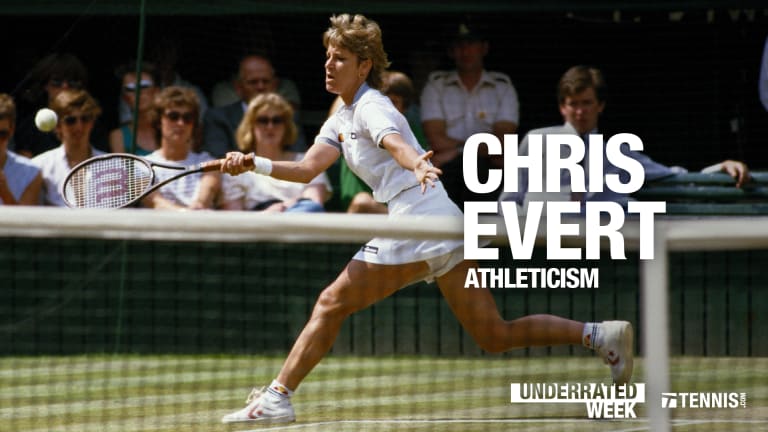 Chris Evert, jock supreme: a throwback to her underrated athleticism