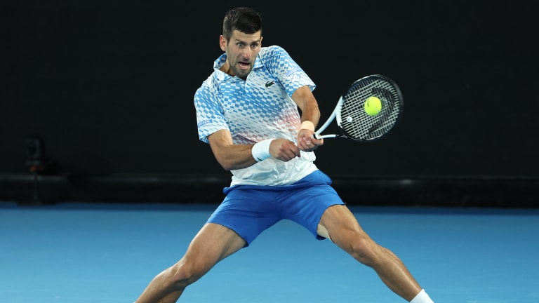 Novak Djokovic has won 10 of the last 16 Australian Opens, and has been victorious the last four times he's played in Melbourne.