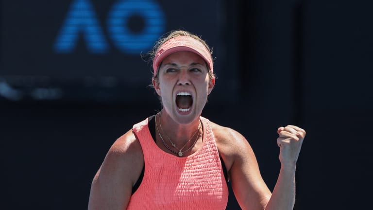 Danielle Collins—who has beaten Iga Swiatek at the Australian Open before—typically doesn't go down without a fight.