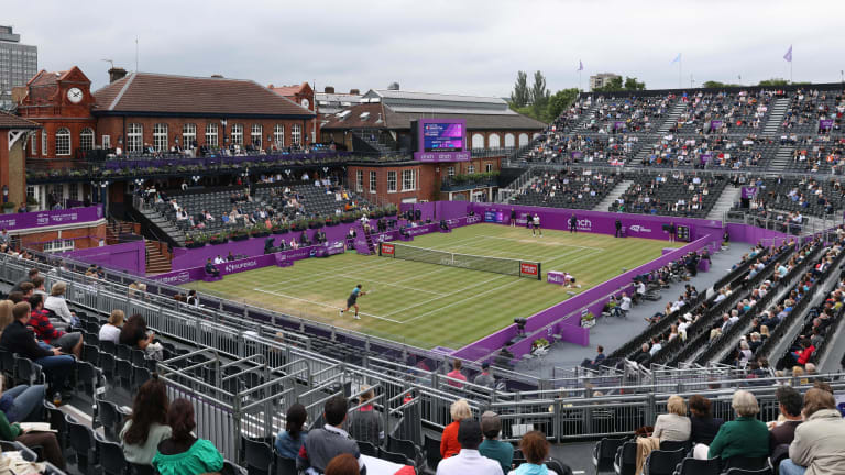 On Monday, the ATP said "Queen's (pictured) and Eastbourne will proceed as normal, offering full ATP ranking points."