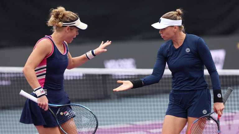 Siegemund and Zvonareva are into their fifth team final of the season—all coming in the last three months.
