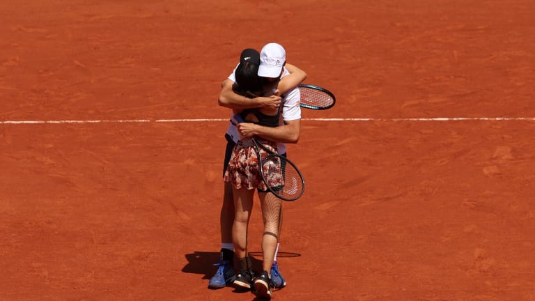 Both of Kato's events at Roland Garros ended in tears.