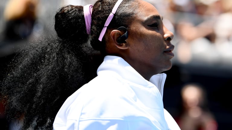 Top 5 Photos, 1/10:
Serena moves into
Auckland semifinal