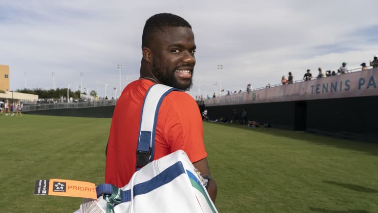 'Bag Check', a look inside what the players tote around, remains one of the network's most popular segments. Frances Tiafoe takes the entertainment factor up another notch.