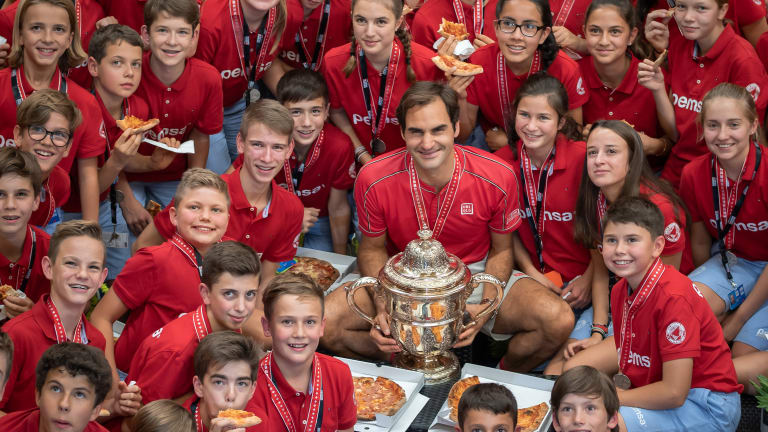 Top 5 Photos, October 27: Federer's 10th; WTA Finals action begins