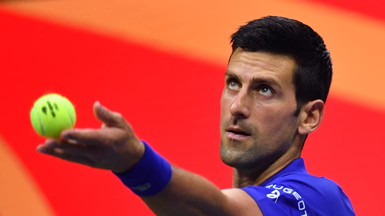 Novak Djokovic's serve has always been an underrated part of his arsenal.