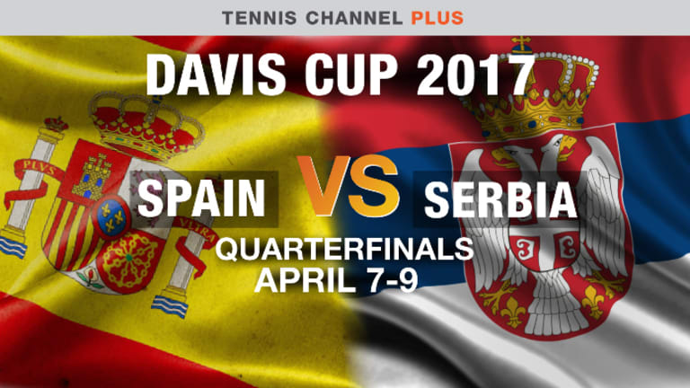 Looking ahead to a potentially wild weekend of Davis Cup QF ties