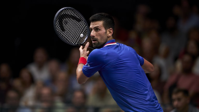 Novak Djokovic will be playing his first tour event since the US Open in Paris-Bercy.