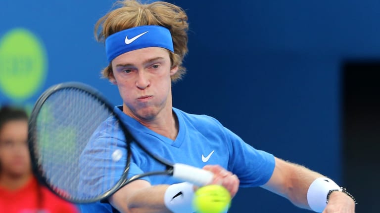 WATCH: Rublev to 
work on mental 
strength in 2020