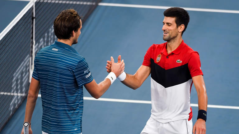 Djokovic and Medvedev withdraw from next week's events