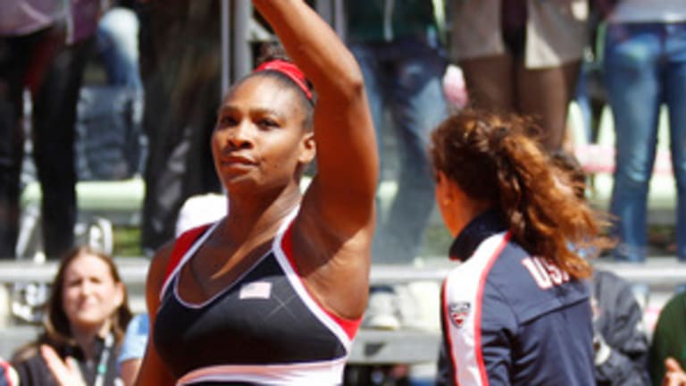 Serena's singles success not enough for U.S. in Fed Cup loss