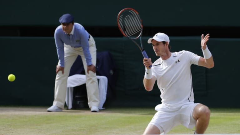 Murray fights his way into Wimbledon semis after nearly squandering two-set lead