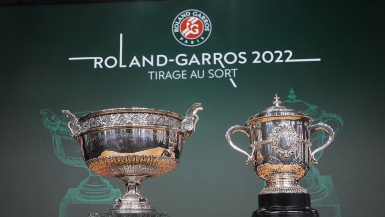 France Tennis French Open Draw