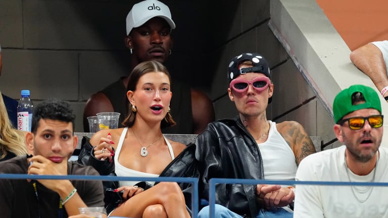 Jimmy Butler & J Balvin Wore Matching Hats to US Open 2023