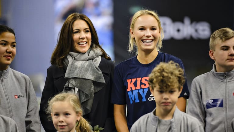 Wozniacki, who participated in a charity tennis event with Princess Mary back in 2015, says, "I think they'll represent our country in an amazing way."