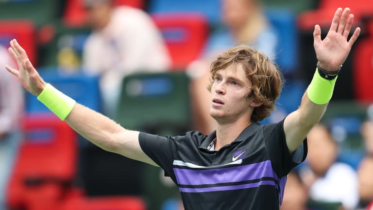 Ranked outside Top 100 in February, Moscow champ Rublev into Top 25
