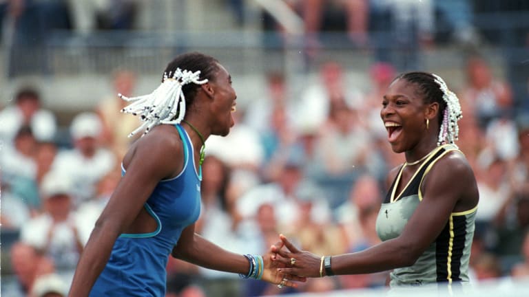 Venus and Serena Williams lit up Arthur Ashe Stadium with teenage electricity when they won the US Open doubles title in 1999
