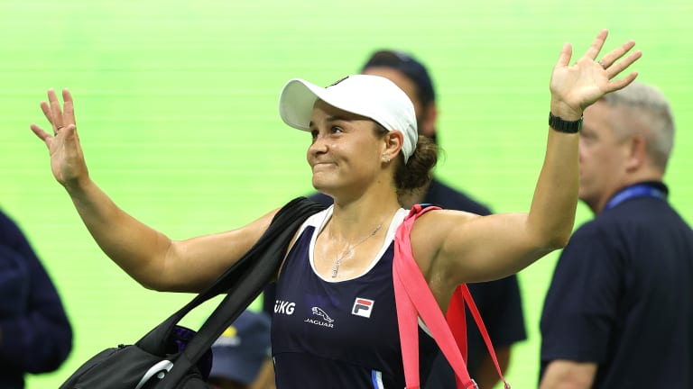 Barty is the eighth woman to hit triple digit weeks at No. 1 on the WTA rankings. Steffi Graf holds the record with 377 weeks.
