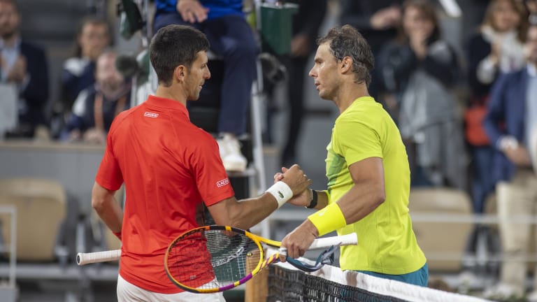 Djokovic and Nadal last faced off at 2022 Roland Garros, where Nadal won en route to his most recent major victory.