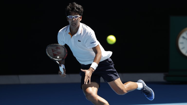 Hyeon Chung showed it all, while Tennys Sandgren said all he wanted