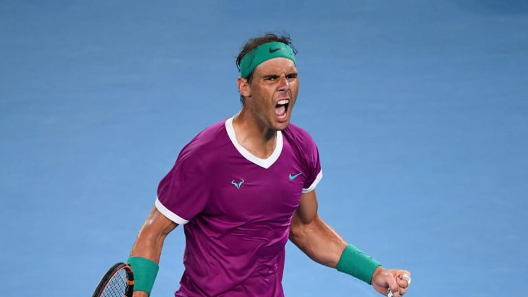 With his comeback against Medvedev, Nadal cemented a 10-0 swing Down Under this year.