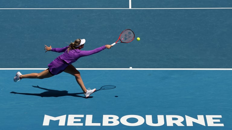 Vekic finds freedom in Melbourne after turbulent year, coaching change