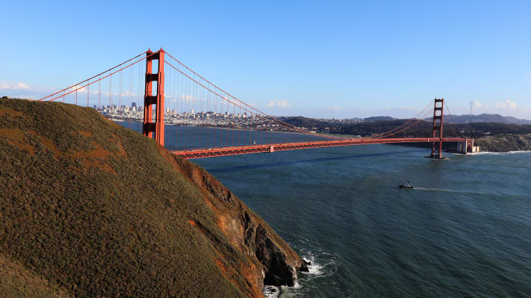 San Francisco has many attractions for visitors, including the iconic Golden Gate Bridge.