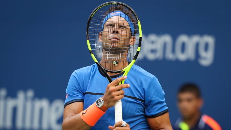 Photo of Day: Nadal
loses opportunity in
New York