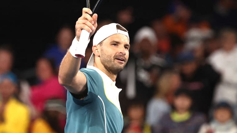 Dimitrov is just the third man born in 1990 or later to record 40 career wins over Top 10 players.