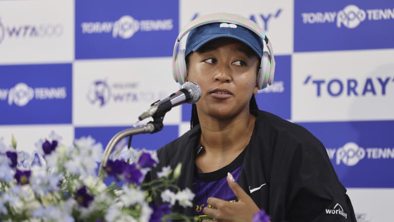 Osaka announced a break from tennis after revealing that she is expecting her first child, due in July.