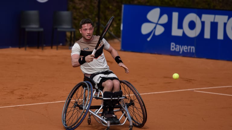 While Hewett has thrived at the Paris major, he's yet to taste victory at his home Slam. Performing well at the All England Club is understandably a top priority for 2022. "I'm still learning. It's great fun. Obviously that's the beauty of the sport is you have to figure a way out," he said. "Players or people with disability, they can dream to play at Wimbledon. That's pretty insane to be able to say."