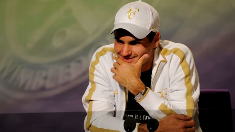 Federer’s most cheeky interlude occurred over the course of the Wimbledon fortnight in 2009, when he abandoned his persona as a well-groomed but basically conservative Swiss.