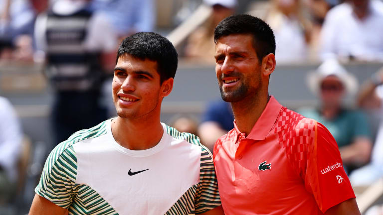 Should Alcaraz and Djokovic meet at this major, it will be in the final.